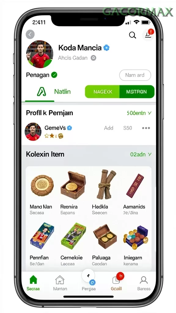 Cuplikan layar AJOTOTO — aktivitas